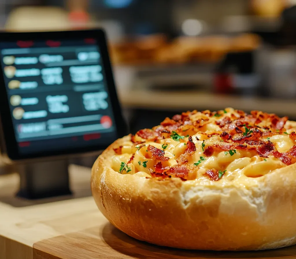 Nutrition facts of Panera’s Bacon Mac and Cheese Bread Bowl