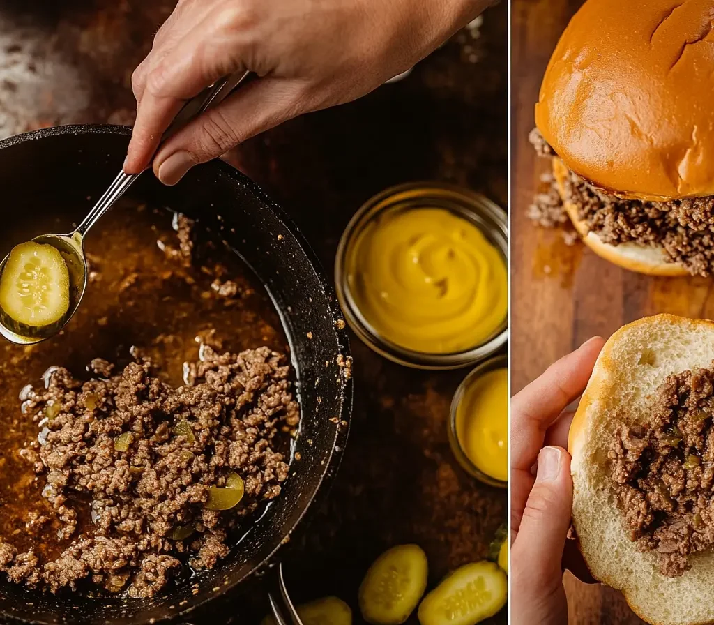 The Ultimate Guide to the Maid-Rite Sandwich Recipe 11 Step-by-step guide to assembling a Maid-Rite sandwich.